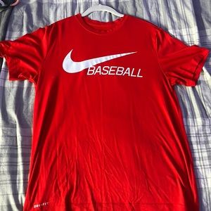Nike Baseball T shirt Size Medium